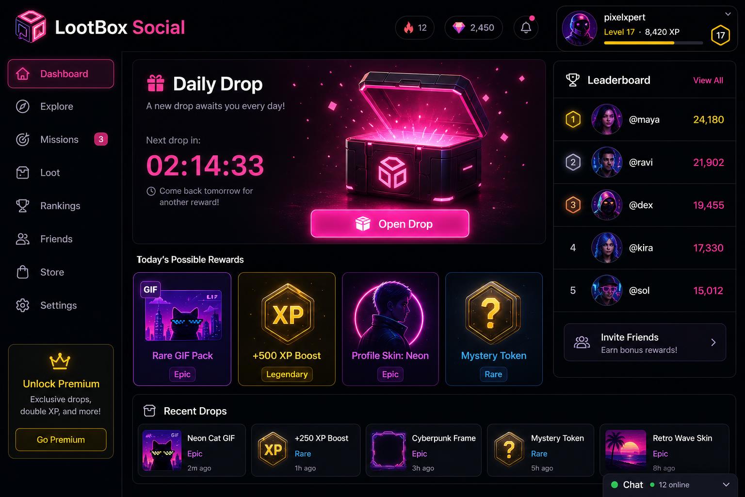 LootBox Social